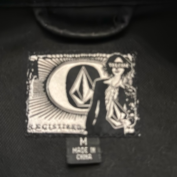 Volcom Pacsun Frochickie 2 Jacket black medium full zip. "Loving Phoebe" - Picture 6 of 9